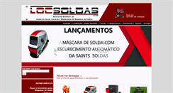 Desktop Screenshot of locsoldas.com.br