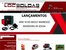 Tablet Screenshot of locsoldas.com.br